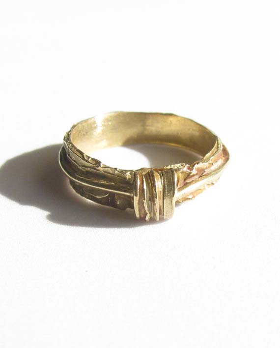 Bronze Coil Ring